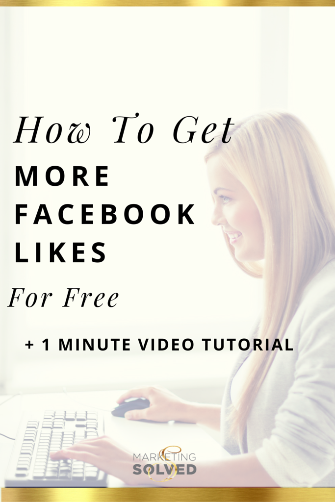 How to get more facebook likes