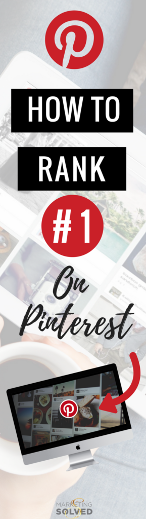 How to Rank #1 on Pinterest // Tutorial to rank #1 on Pinterest // How to Drive Traffic to Your Website with Pinterest // Pinterest Ranking Hacks // How to use Pinterest to market your business // How to Rank Keywords on Pinterest // How to Use Keywords to Rank on Pinterest 
