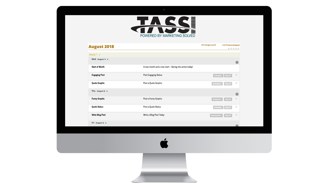 TASSI: The Best Social Media Scheduler for Small Businesses